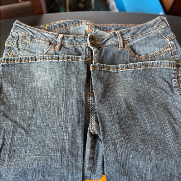 Aura Jeans Size 16 G.U.C. Back Pocket Embellishments 32” - Picture 6 of 9